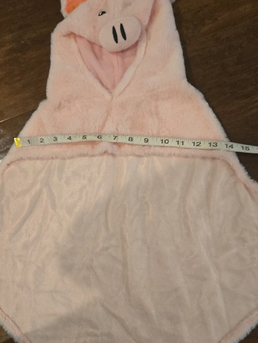 Plush Pink Pig Dog Costume